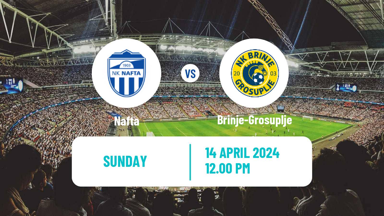 Soccer Slovenian 2 SNL Nafta - Brinje-Grosuplje