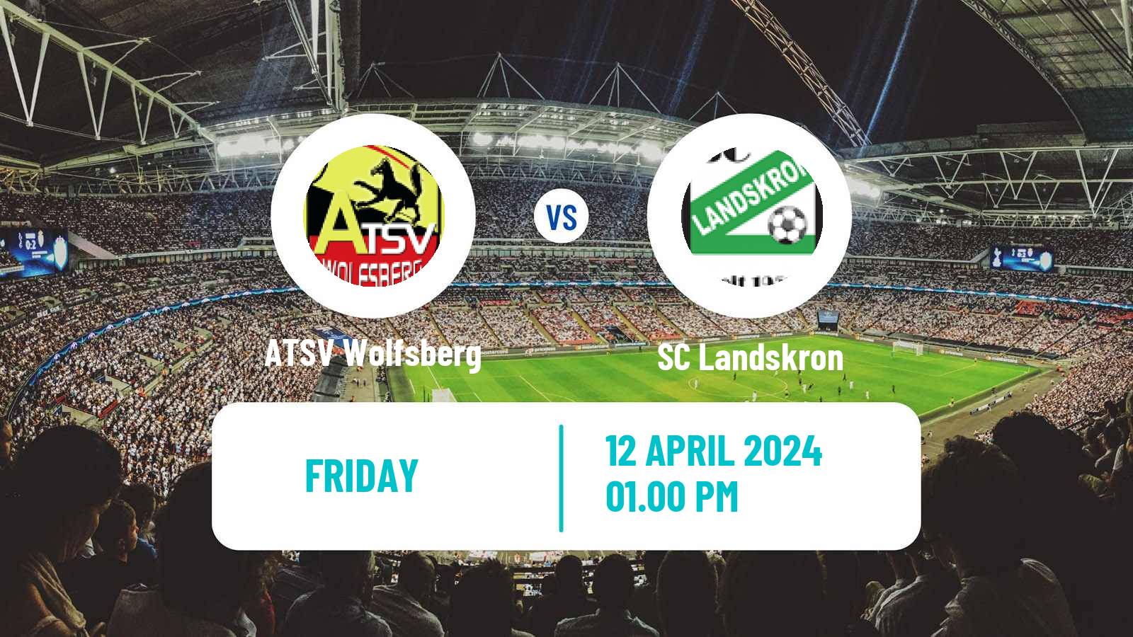 Soccer Austrian Landesliga Karnten ATSV Wolfsberg - Landskron