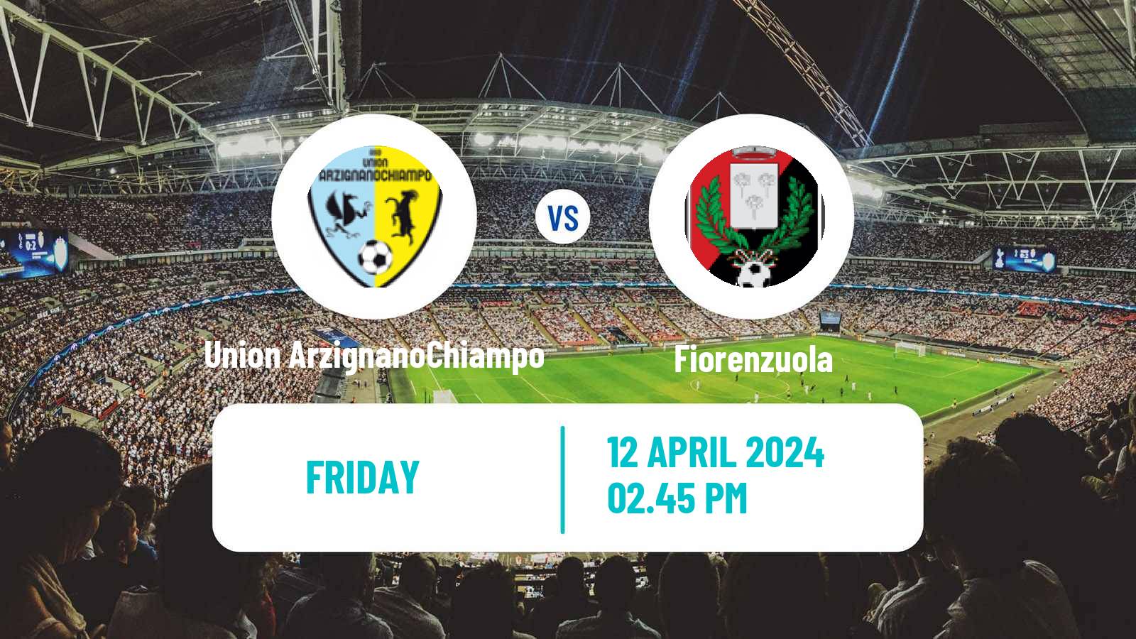 Soccer Italian Serie C Group A Union ArzignanoChiampo - Fiorenzuola