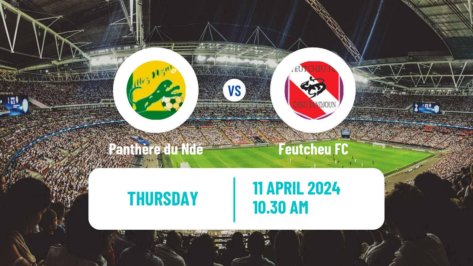 Soccer Cameroon Elite Two Panthère du Ndé - Feutcheu