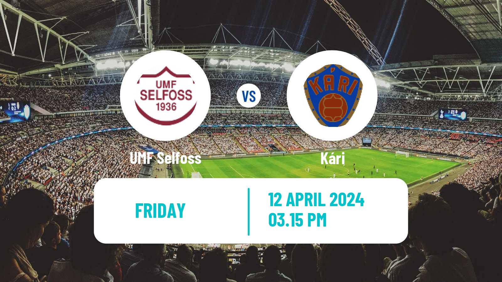 Soccer Icelandic Cup Selfoss - Kári