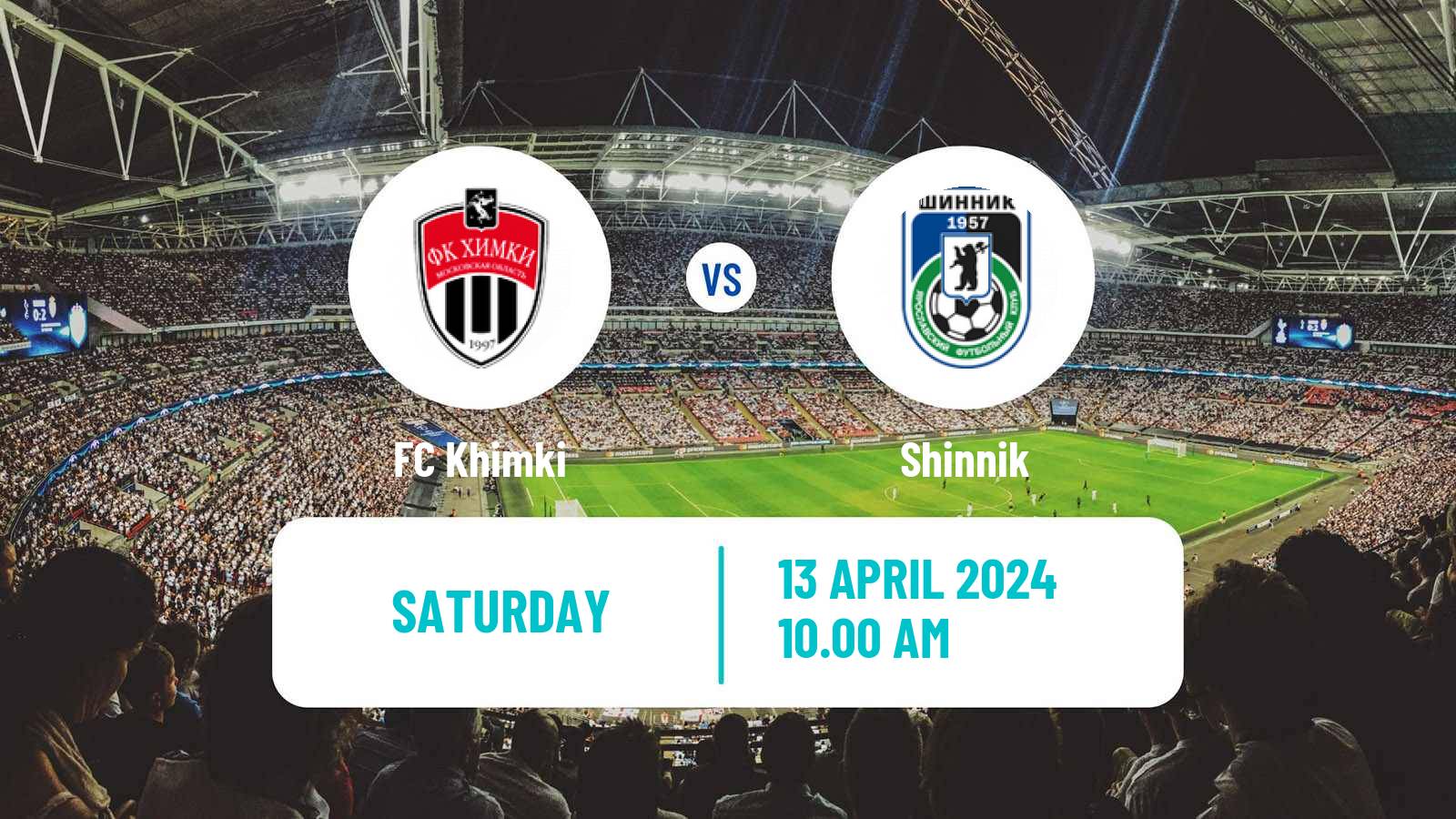 Soccer Russian FNL Khimki - Shinnik