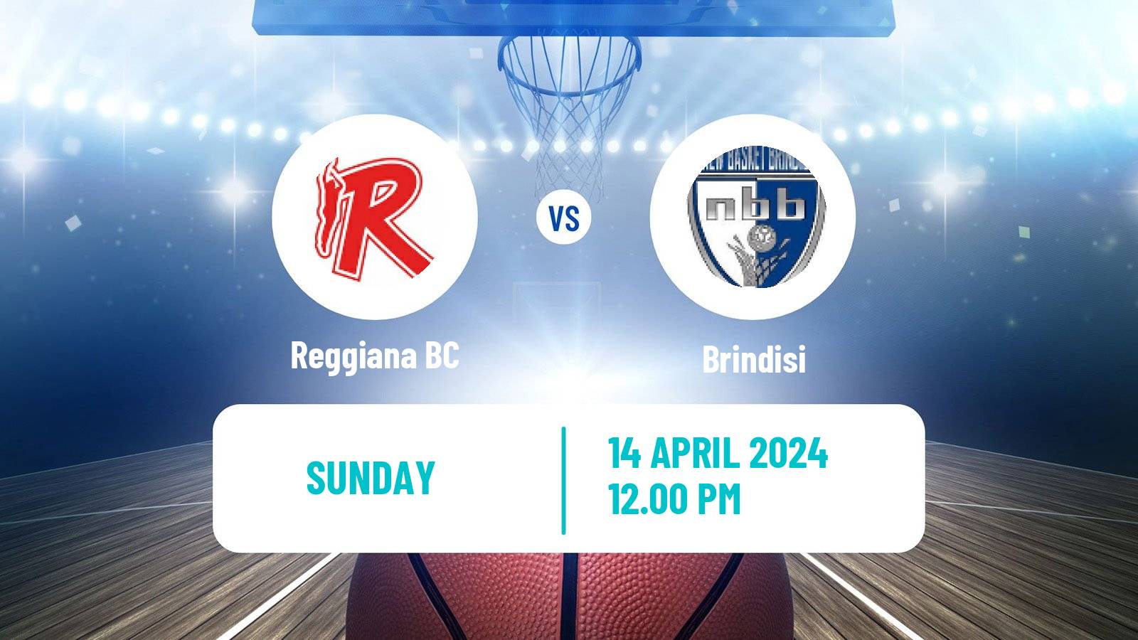 Basketball Italian Lega A Basketball Reggiana - Brindisi