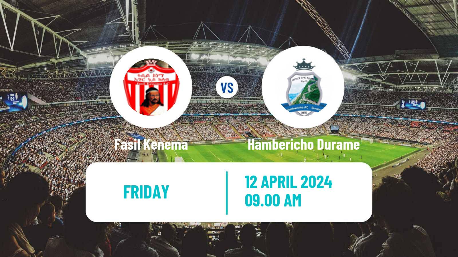 Soccer Ethiopian Premier League Fasil Kenema - Hambericho Durame