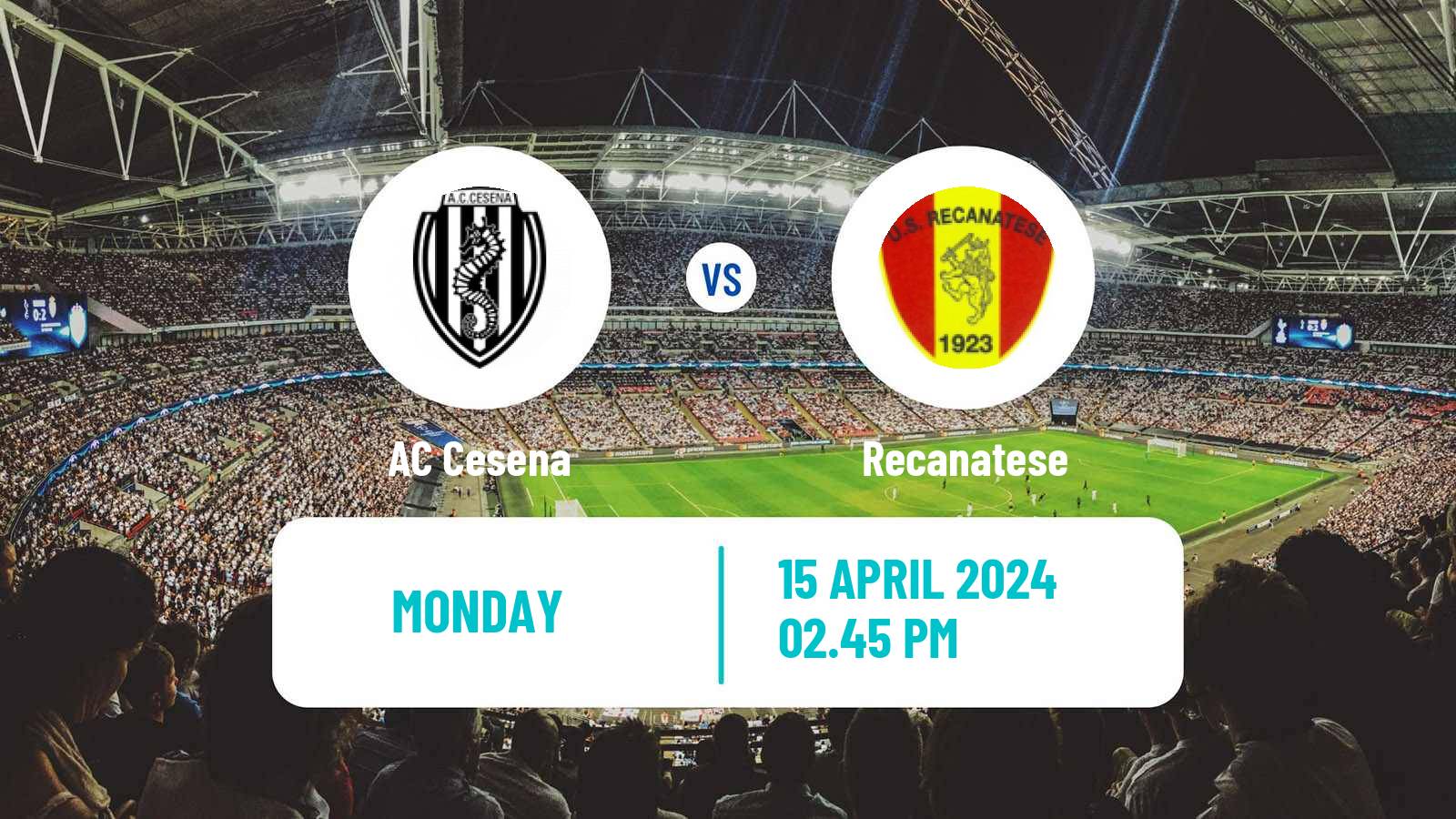 Soccer Italian Serie C Group B Cesena - Recanatese