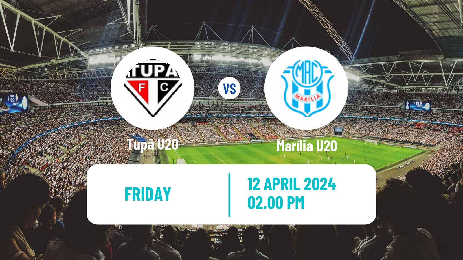 Soccer Brazilian Paulista U20 Tupã U20 - Marília U20