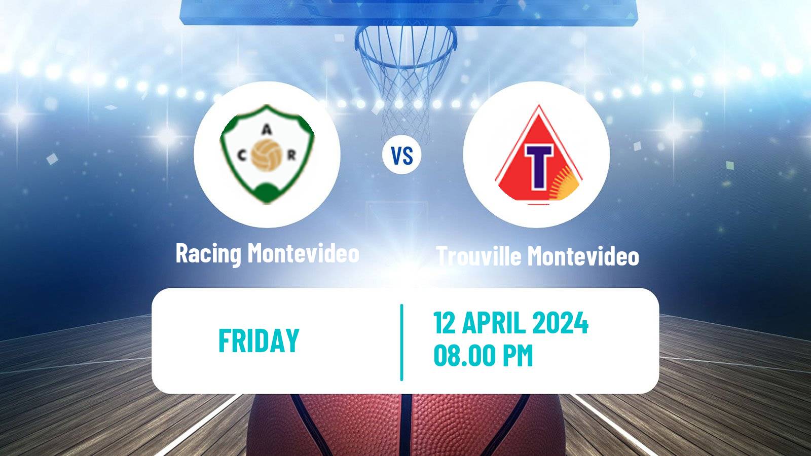 Basketball Uruguayan Liga Basketball Racing Montevideo - Trouville Montevideo
