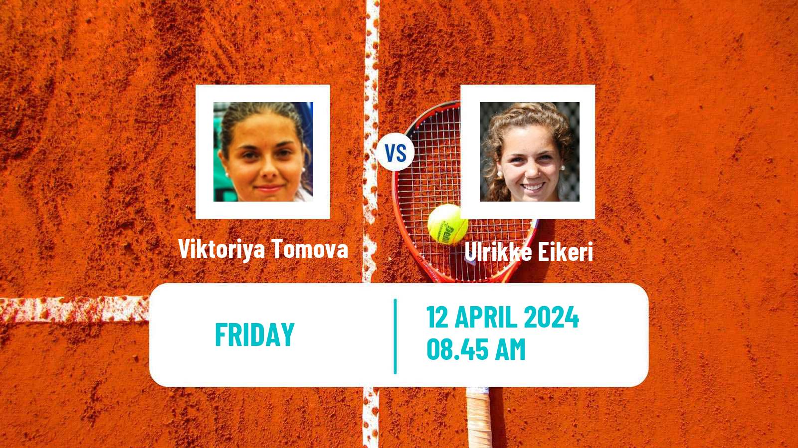 Tennis WTA Billie Jean King Cup Group I Viktoriya Tomova - Ulrikke Eikeri