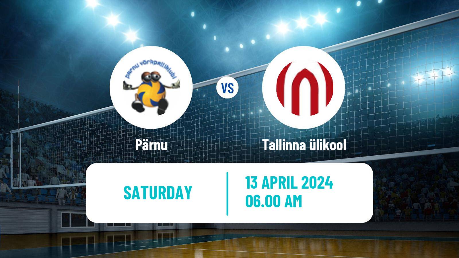 Volleyball Estonian Meeste Liiga Volleyball Women Pärnu - Tallinna ülikool