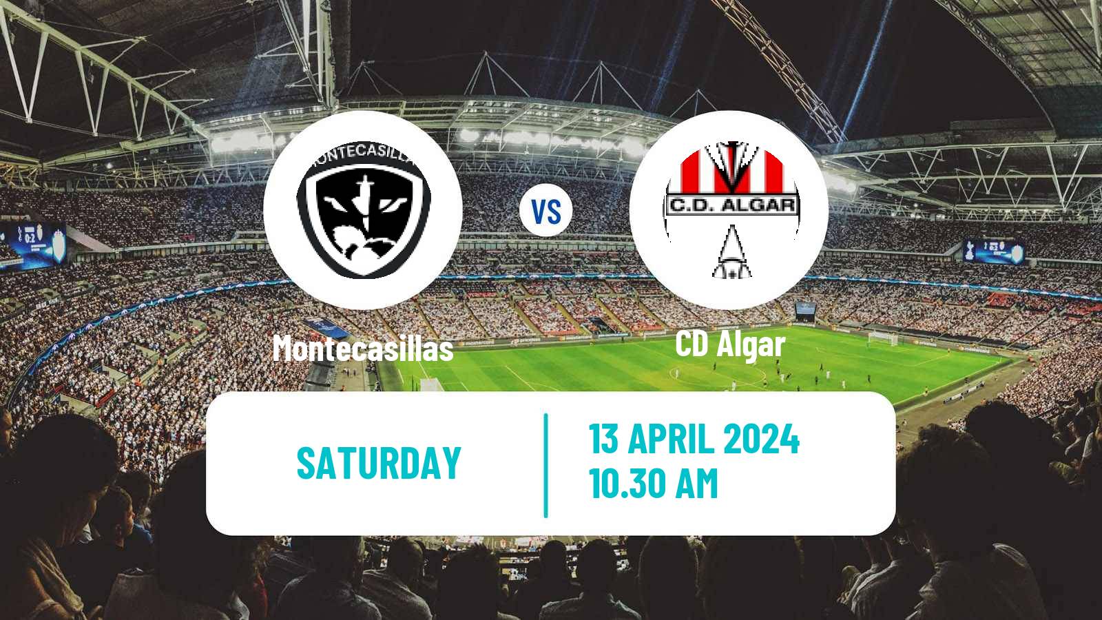 Soccer Spanish Tercera RFEF - Group 13 Montecasillas - Algar