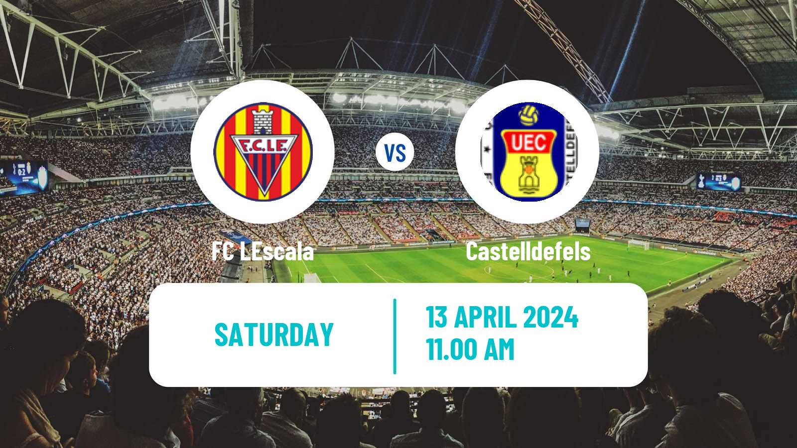Soccer Spanish Tercera RFEF - Group 5 LEscala - Castelldefels