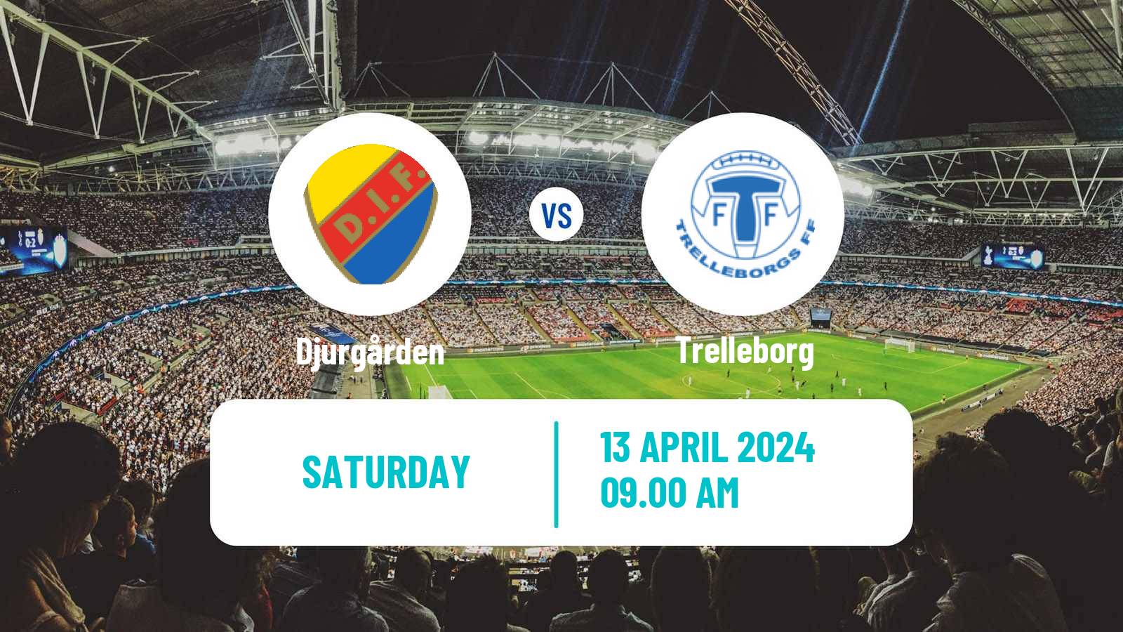 Soccer Swedish Allsvenskan Women Djurgården - Trelleborg