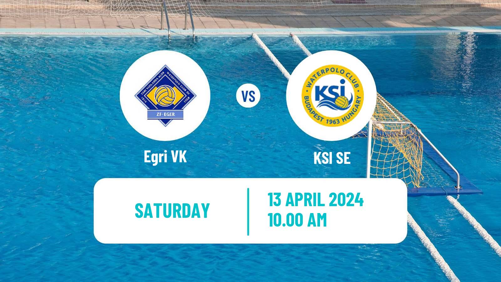 Water polo Hungarian OB I Water Polo Egri VK - KSI