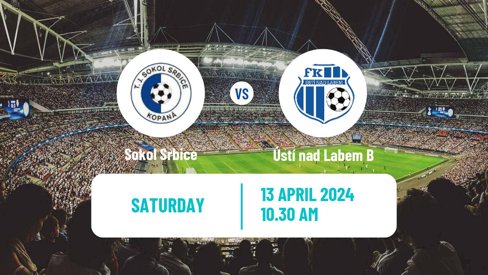 Soccer Czech Ustecky KP Sokol Srbice - Ústí nad Labem B