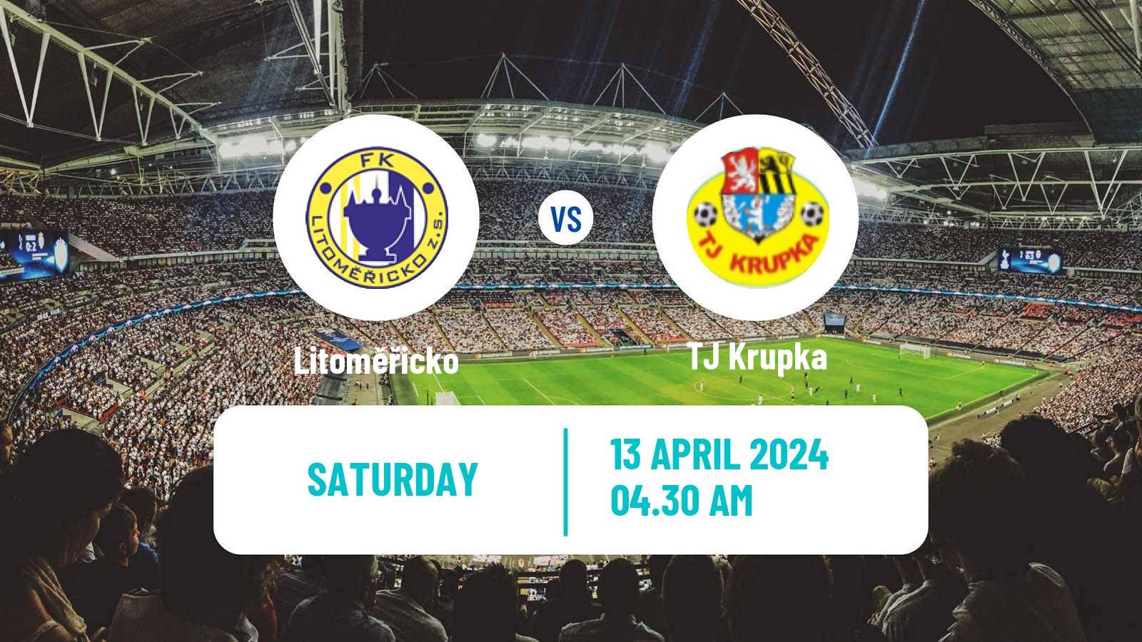 Soccer Czech Ustecky KP Litoměřicko - Krupka