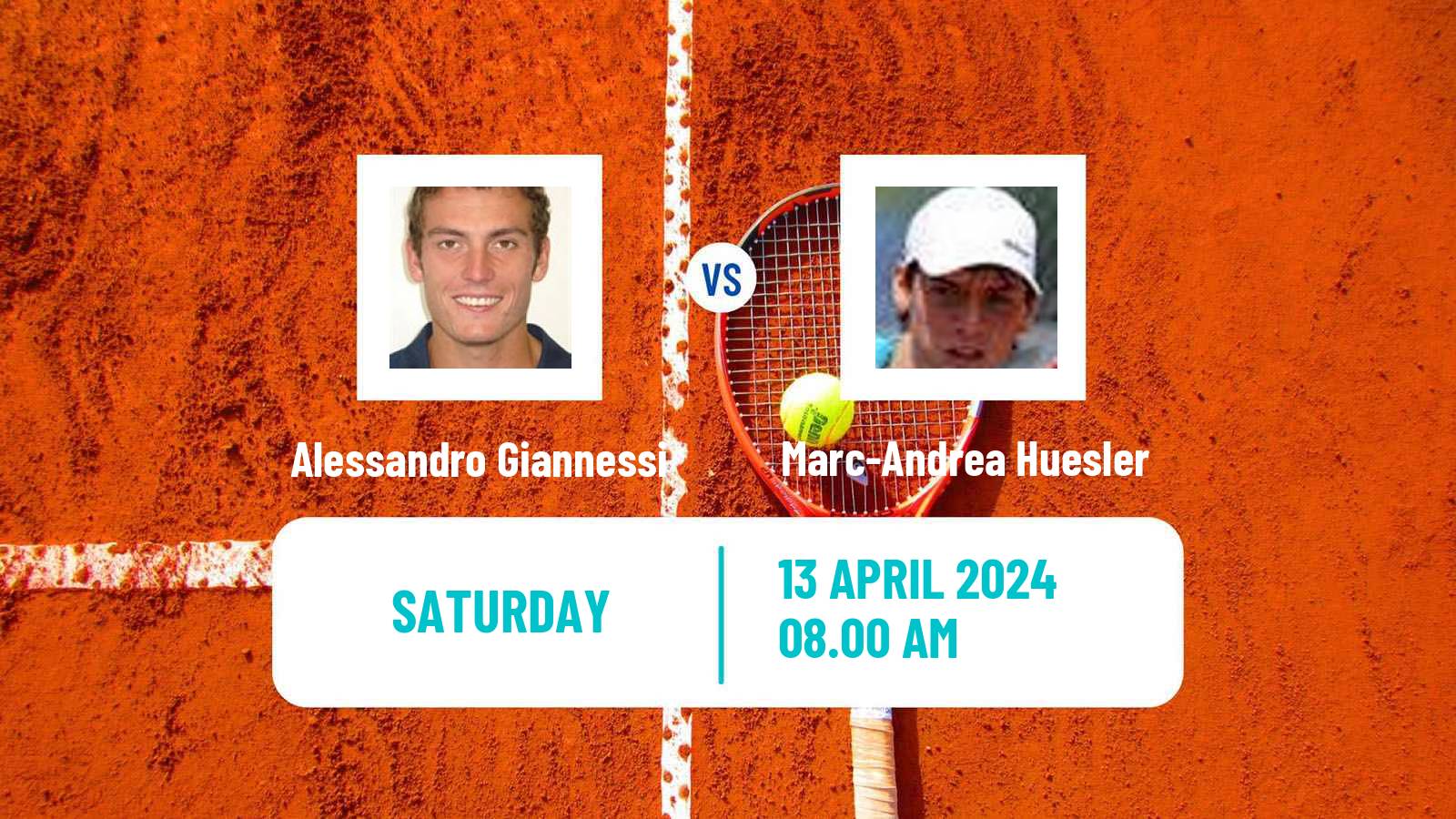 Tennis ATP Munich Alessandro Giannessi - Marc-Andrea Huesler