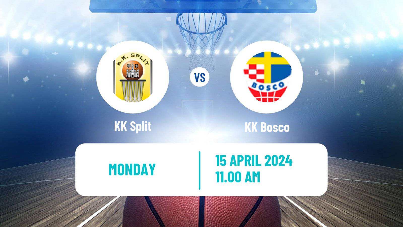 Basketball Croatian Premijer Liga Basketball KK Split - Bosco