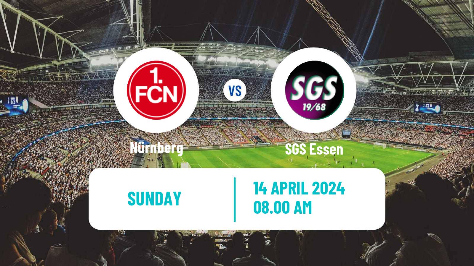 Soccer German Bundesliga Women Nürnberg - SGS Essen