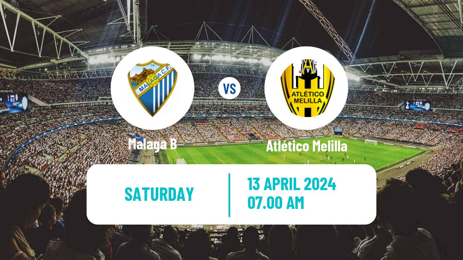 Soccer Spanish Tercera RFEF - Group 9 Malaga B - Atlético Melilla