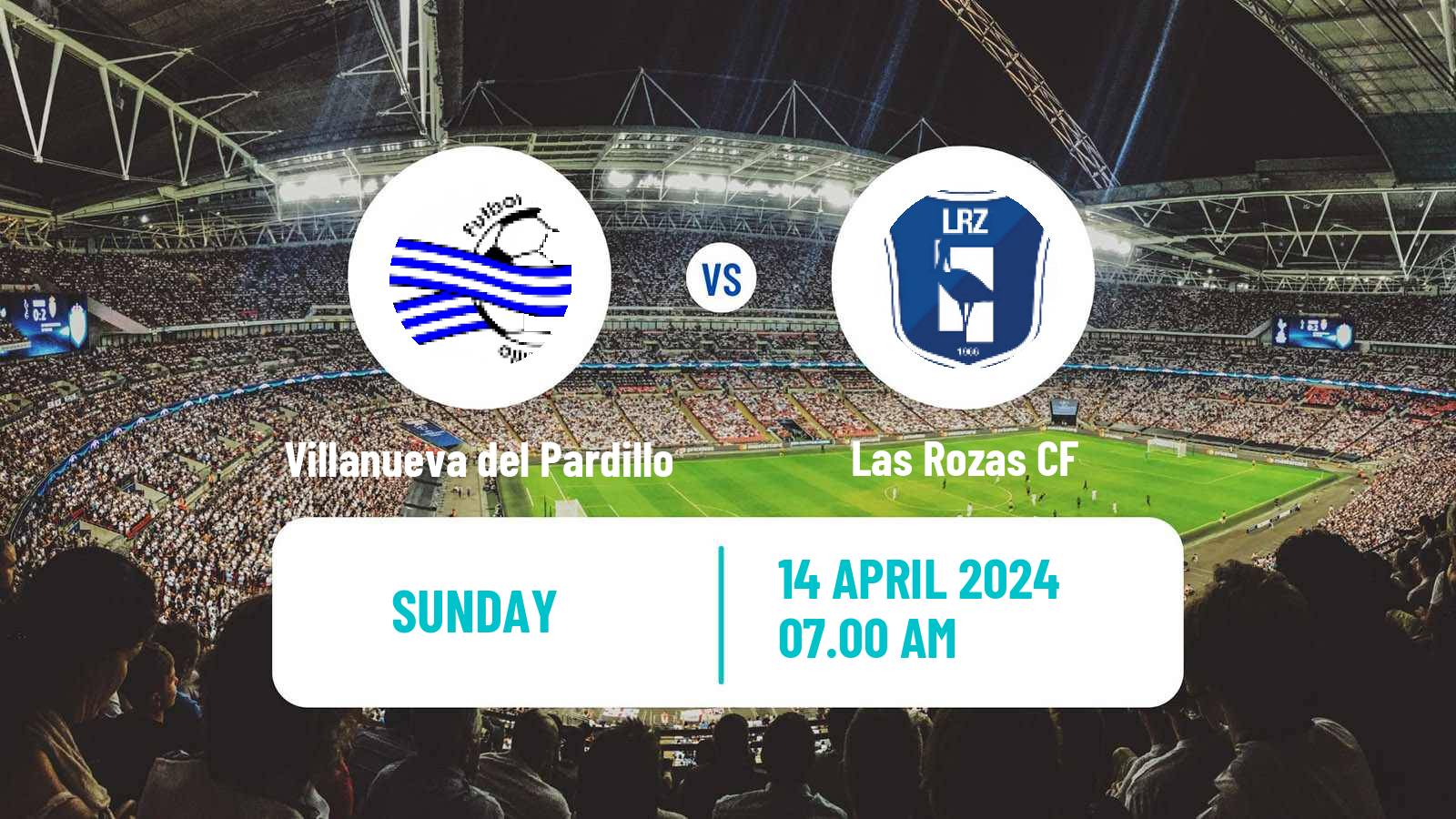 Soccer Spanish Tercera RFEF - Group 7 Villanueva del Pardillo - Las Rozas
