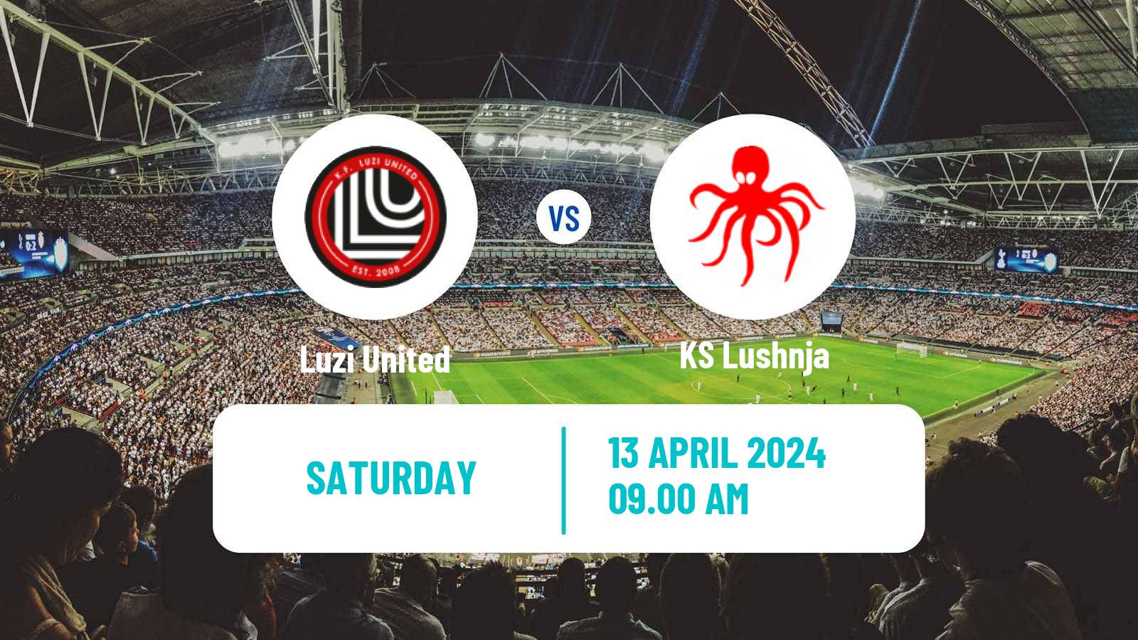 Soccer Albanian First Division Luzi United - Lushnja