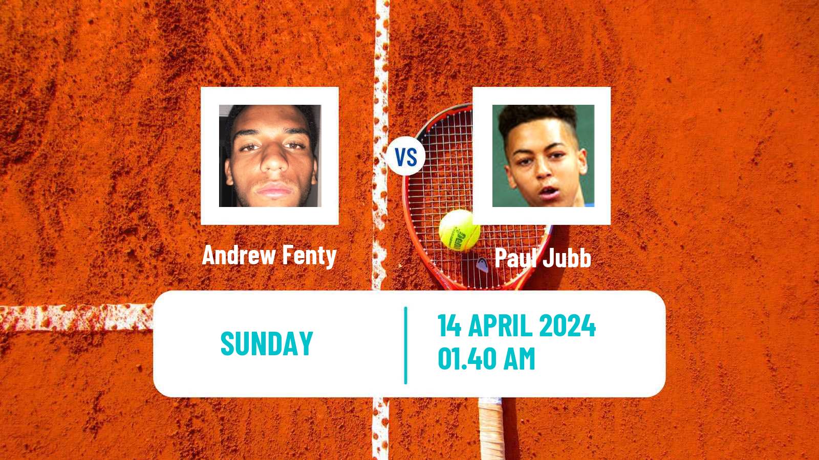 Tennis Gwangju Challenger Men Andrew Fenty - Paul Jubb