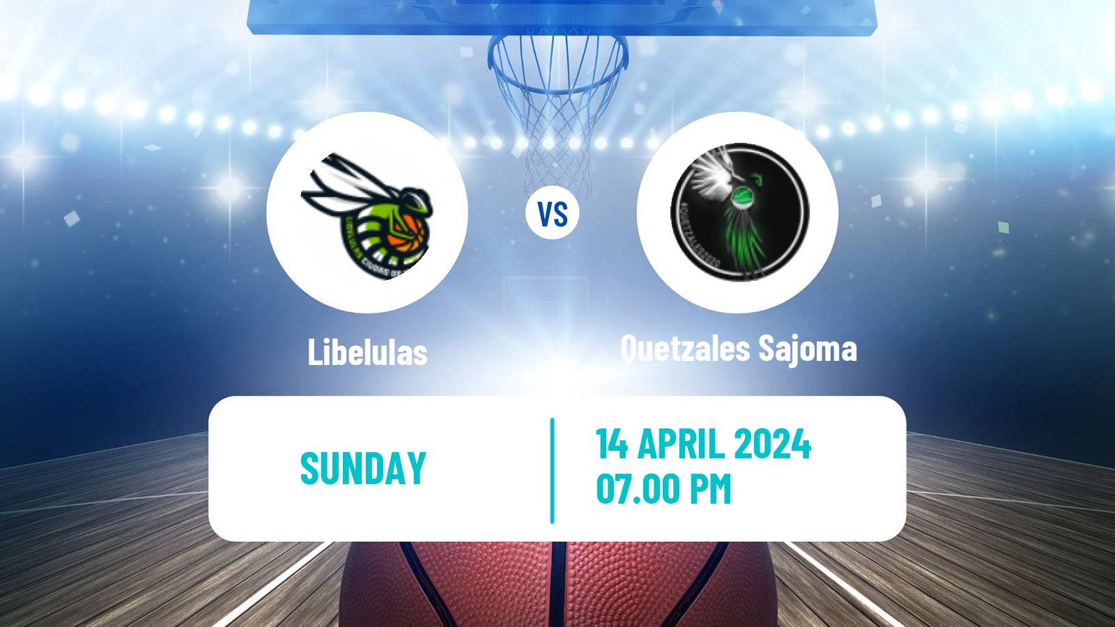 Basketball Mexican LMBPF Women Libelulas - Quetzales Sajoma