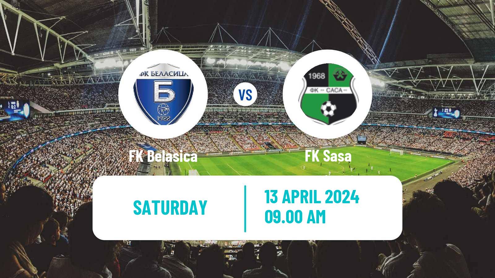 Soccer North Macedonian 2 MFL Belasica - Sasa