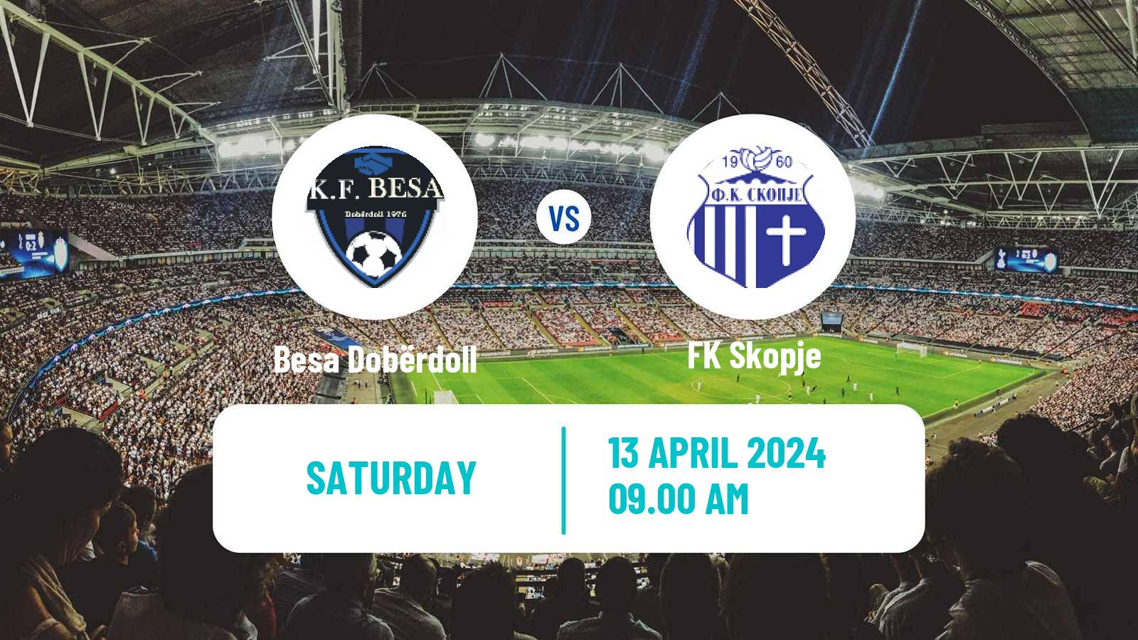 Soccer North Macedonian 2 MFL Besa Dobërdoll - Skopje