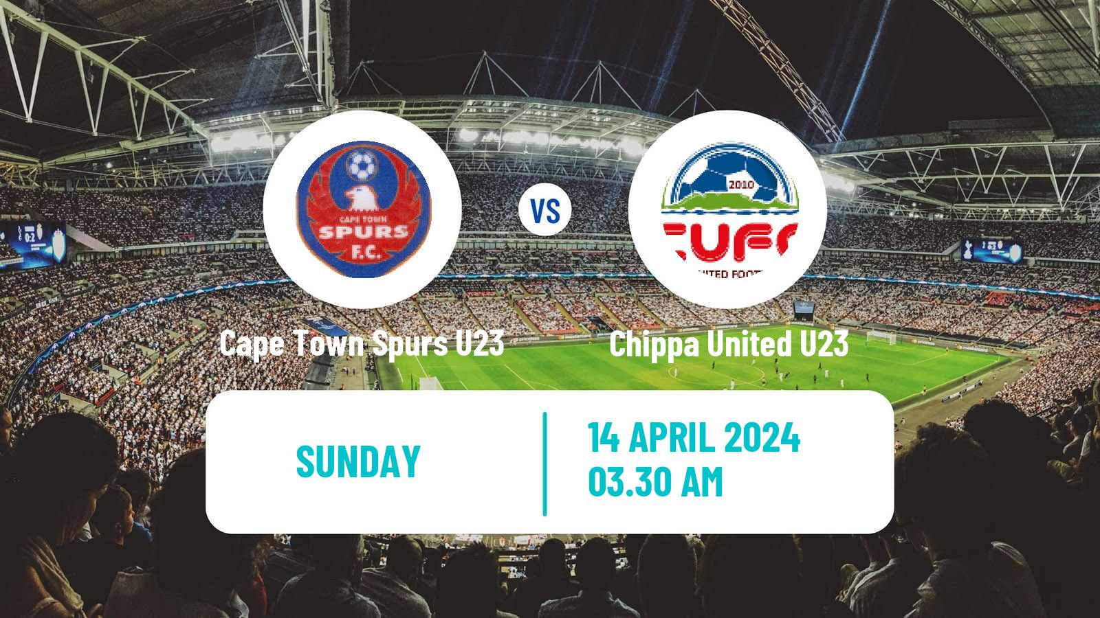 Football South African Diski Challenge Cape Town Spurs U23 - Chippa United U23