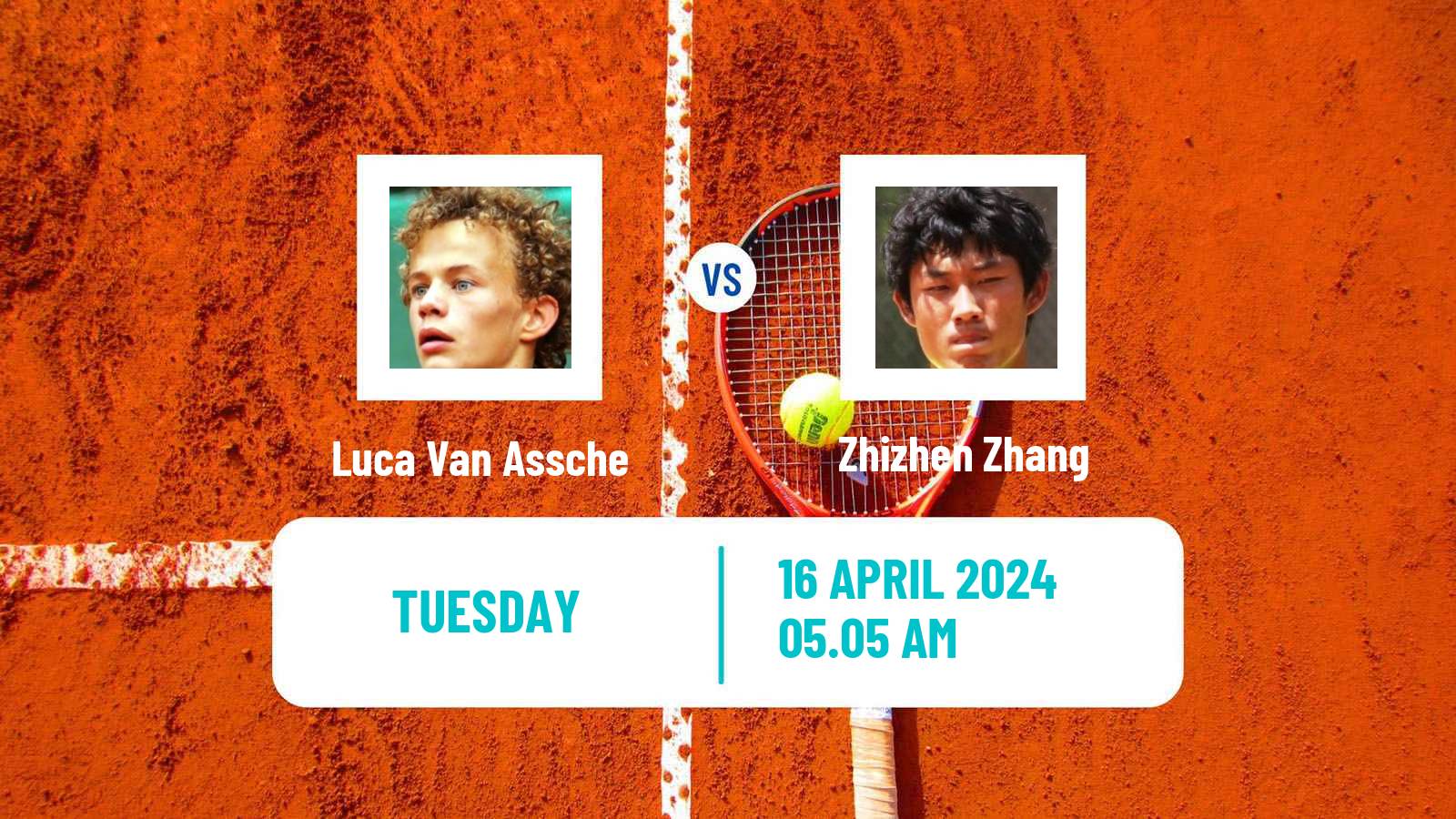 Tennis ATP Barcelona Luca Van Assche - Zhizhen Zhang
