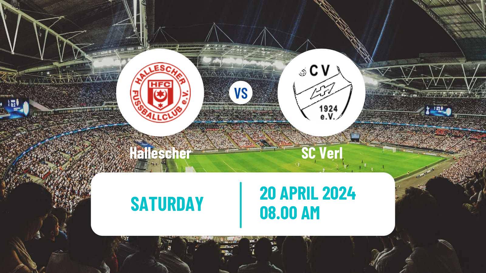 Soccer German 3 Bundesliga Hallescher - Verl