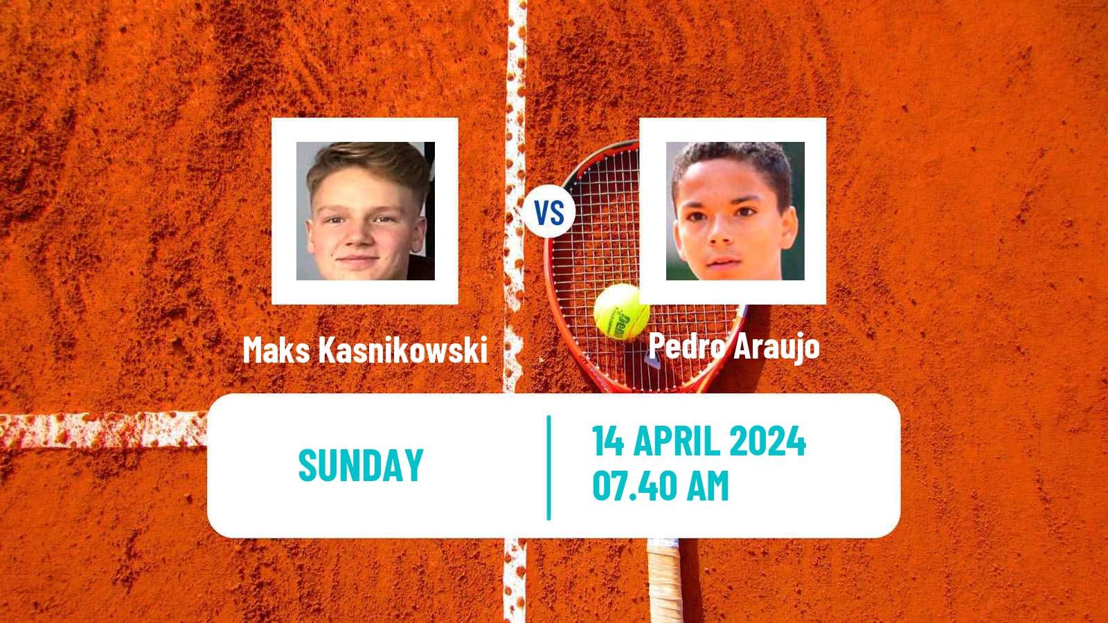 Tennis Oeiras 3 Challenger Men Maks Kasnikowski - Pedro Araujo