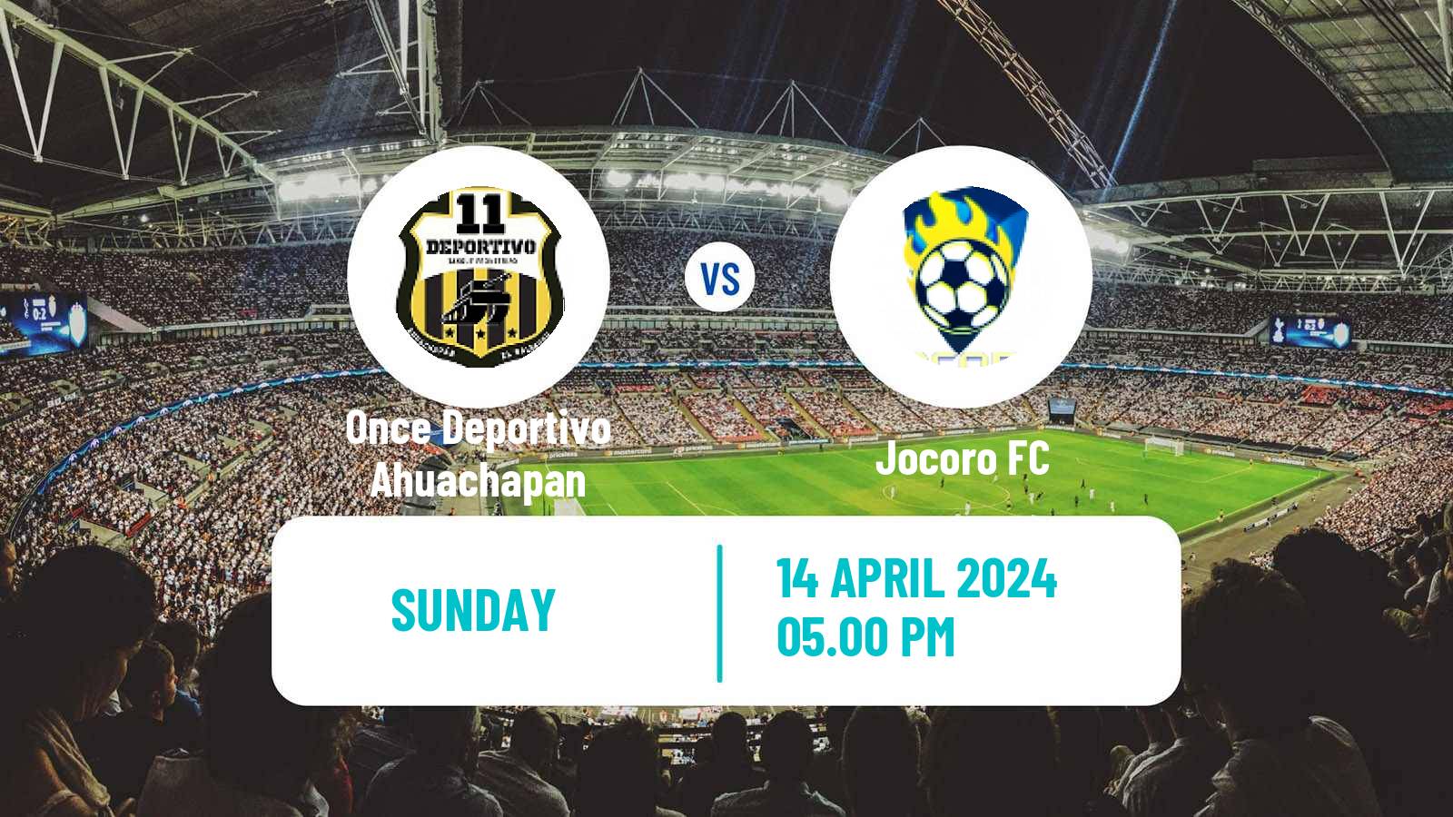 Soccer El Salvador Primera Division Once Deportivo Ahuachapan - Jocoro