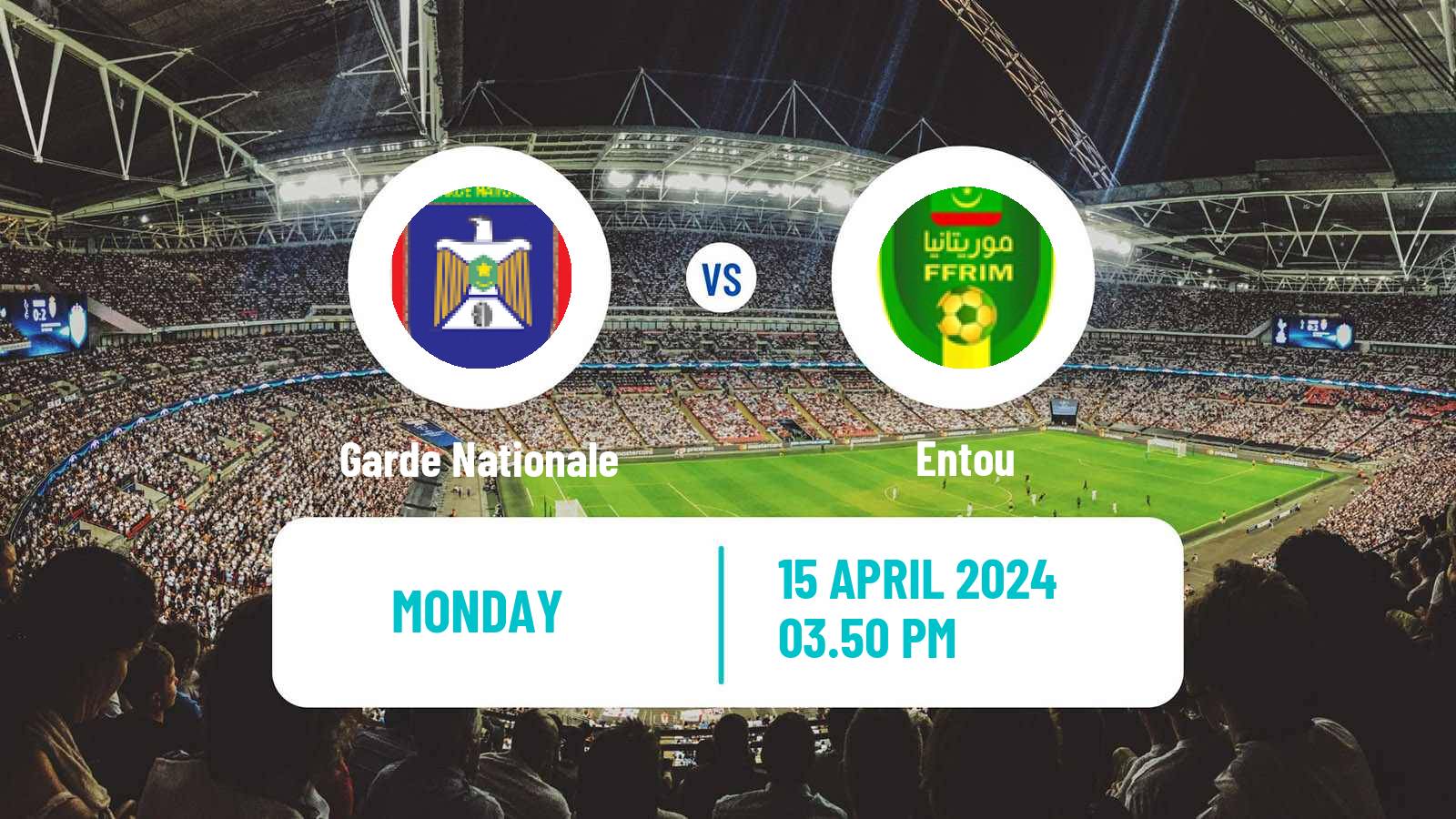 Soccer Mauritania Ligue 1 Garde Nationale - Entou