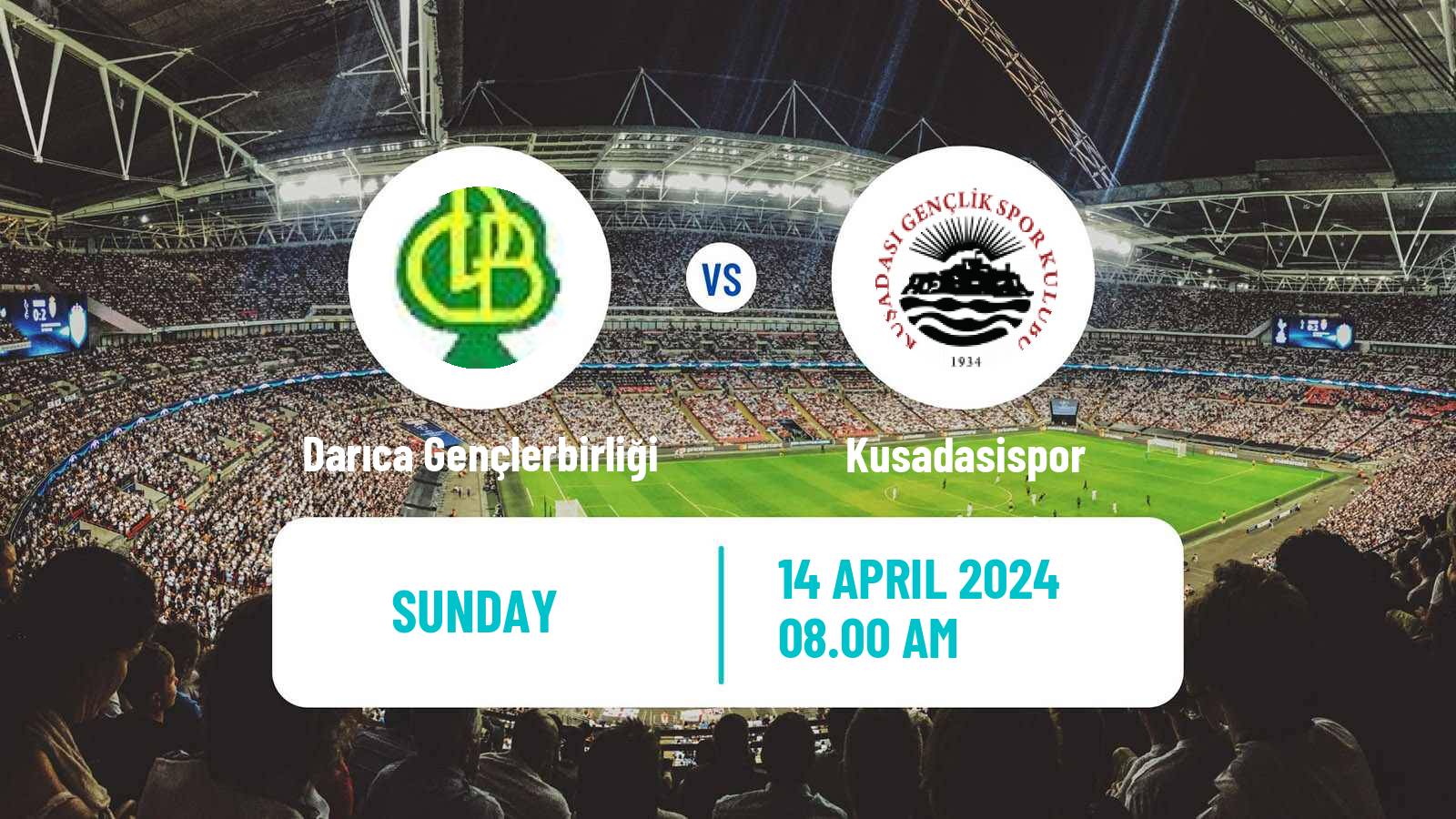 Soccer Turkish 3 Lig Group 3 Darıca Gençlerbirliği - Kusadasispor