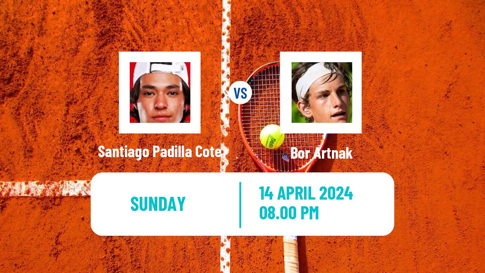 Tennis Acapulco Challenger Men Santiago Padilla Cote - Bor Artnak