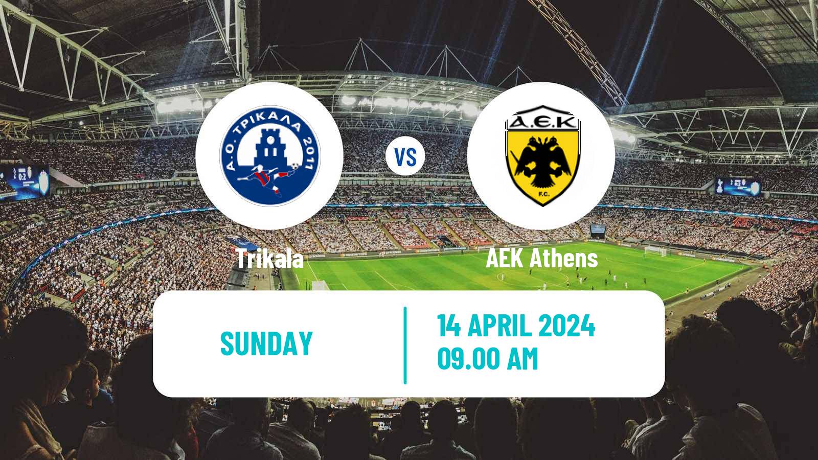 Soccer Greek Division A Women Trikala - AEK Athens