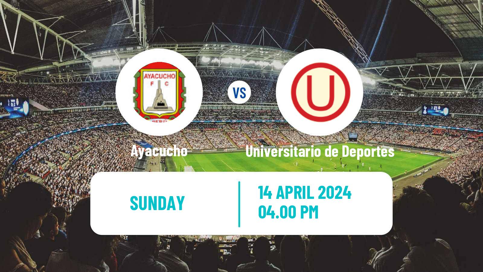 Football Peruvian Liga Women Ayacucho - Universitario de Deportes