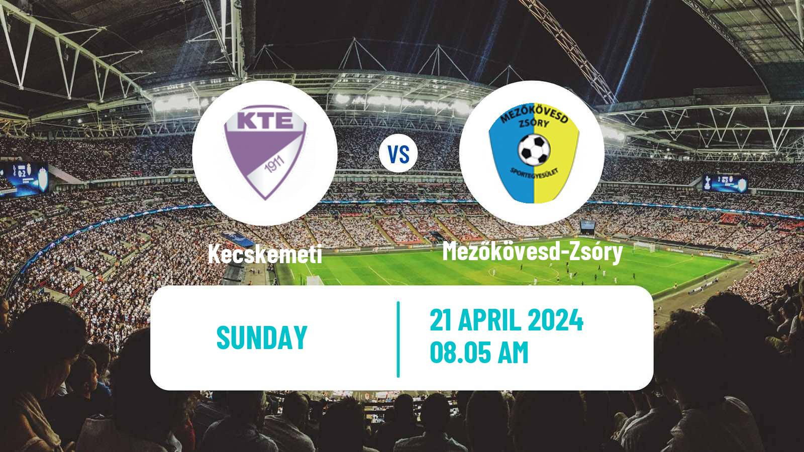 Soccer Hungarian NB I Kecskemeti - Mezőkövesd-Zsóry