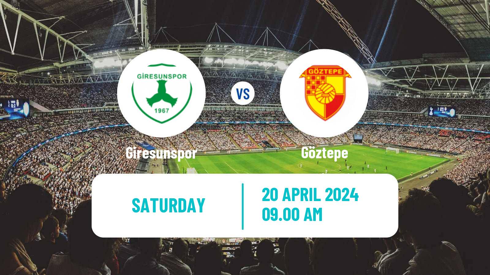 Soccer Turkish First League Giresunspor - Göztepe