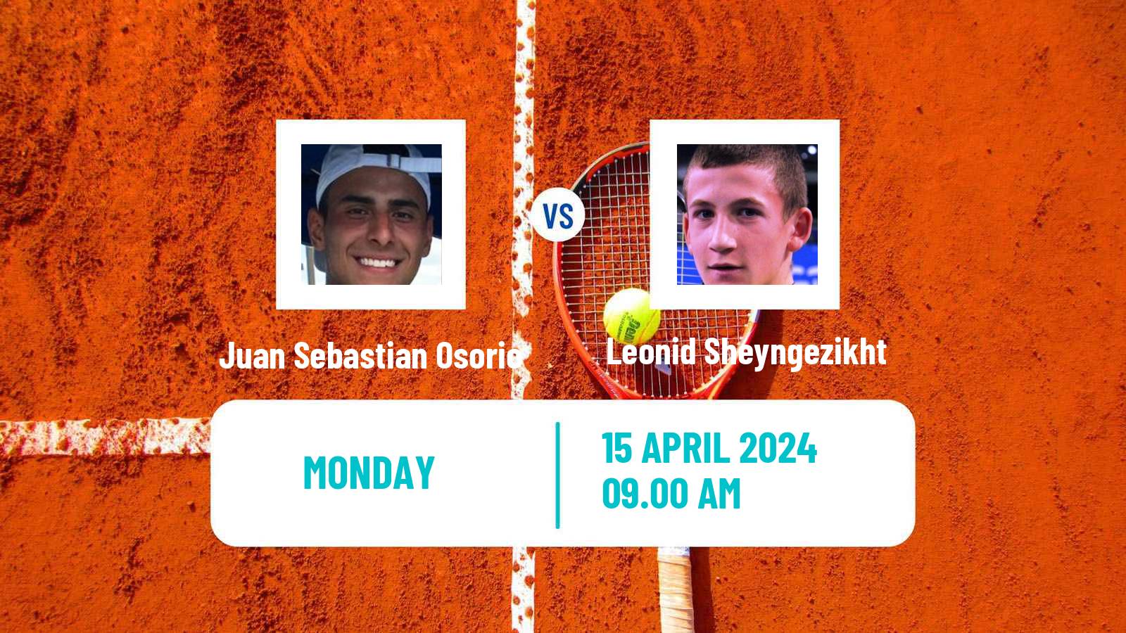 Tennis San Miguel De Tucuman Challenger Men Juan Sebastian Osorio - Leonid Sheyngezikht