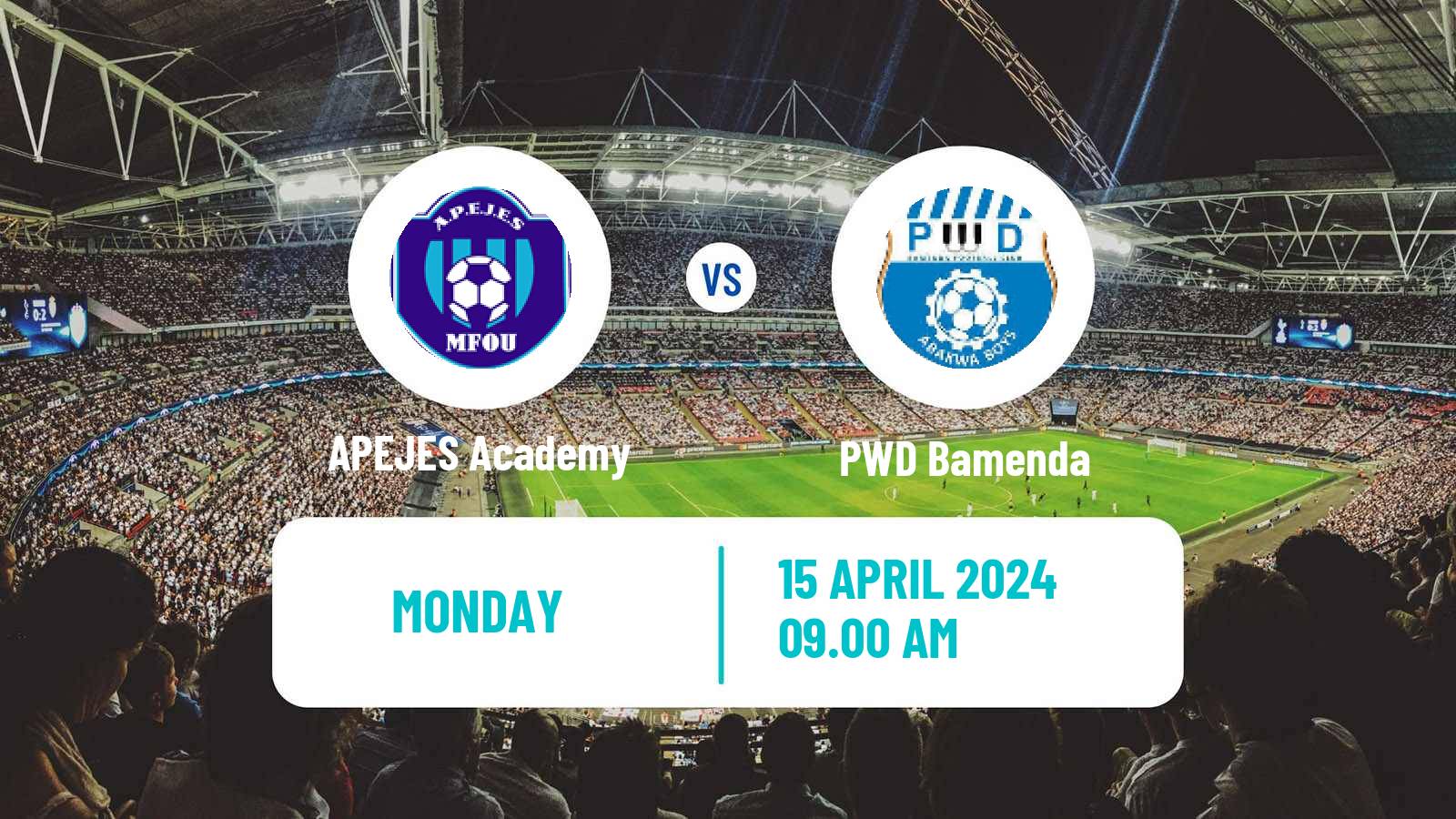 Soccer Cameroon Elite One APEJES Academy - Bamenda