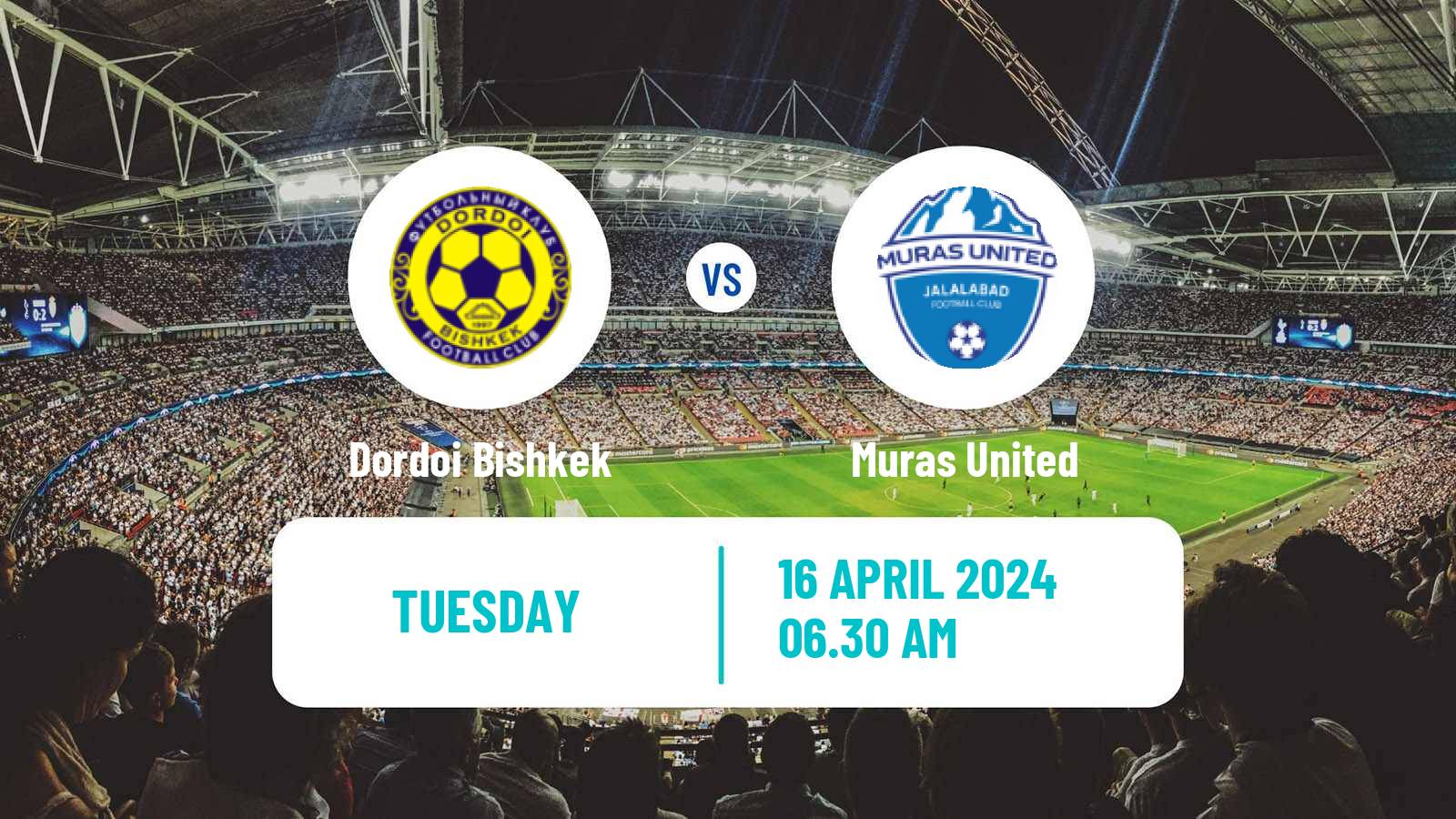 Soccer Kyrgyzstan Premier Liga Dordoi Bishkek - Muras United