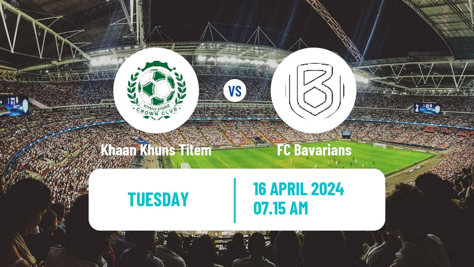 Soccer Mongolian Premier League Khaan Khuns-Erchim - Bavarians