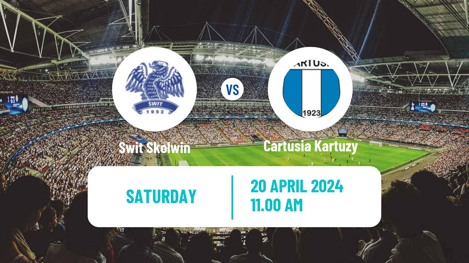 Football Polish Division 3 - Group II Swit Skolwin - Cartusia Kartuzy