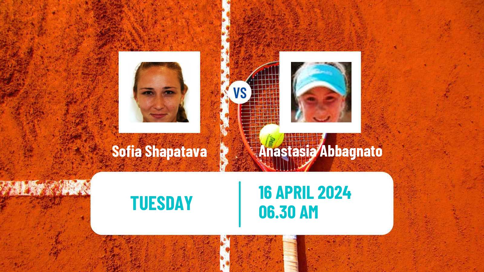 Tennis ITF W35 Santa Margherita Di Pula 4 Women Sofia Shapatava - Anastasia Abbagnato