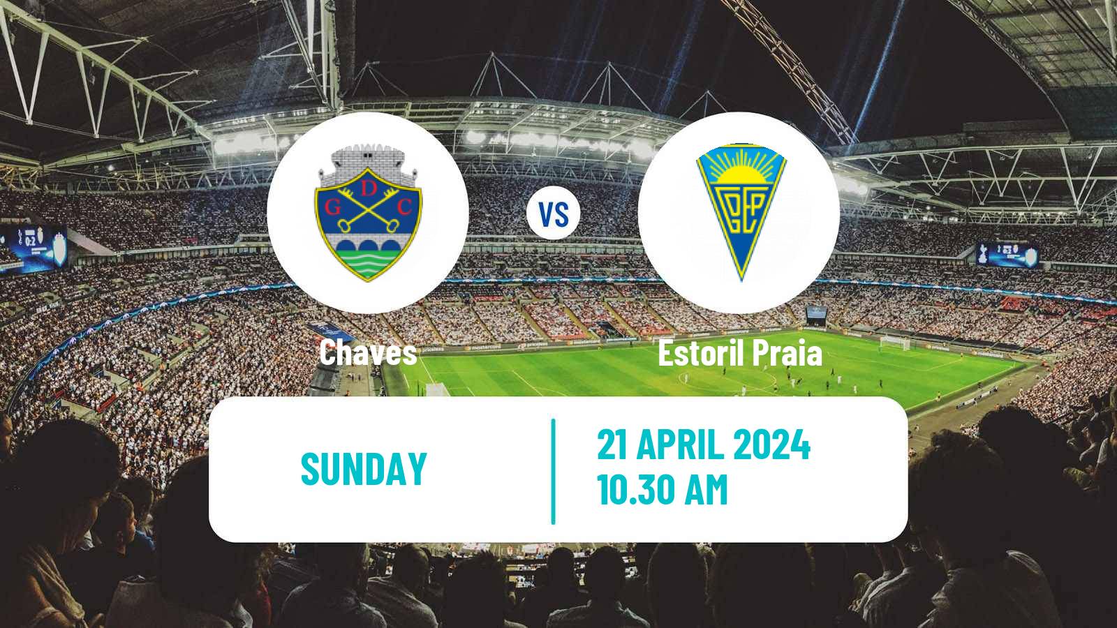 Soccer Liga Portugal Chaves - Estoril Praia