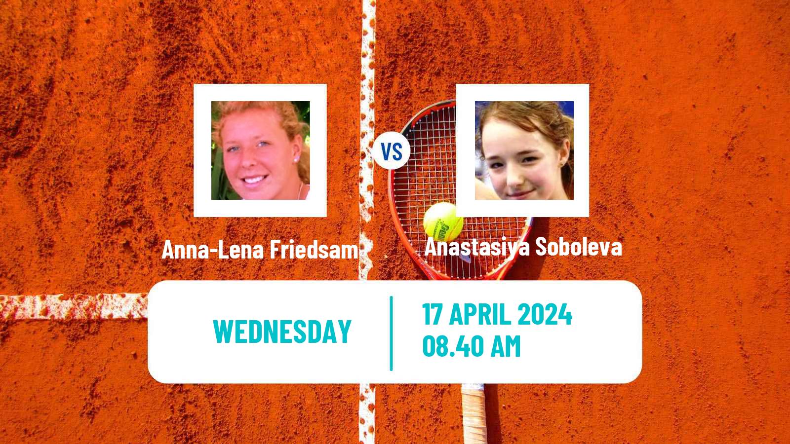 Tennis ITF W75 Koper Women Anna-Lena Friedsam - Anastasiya Soboleva