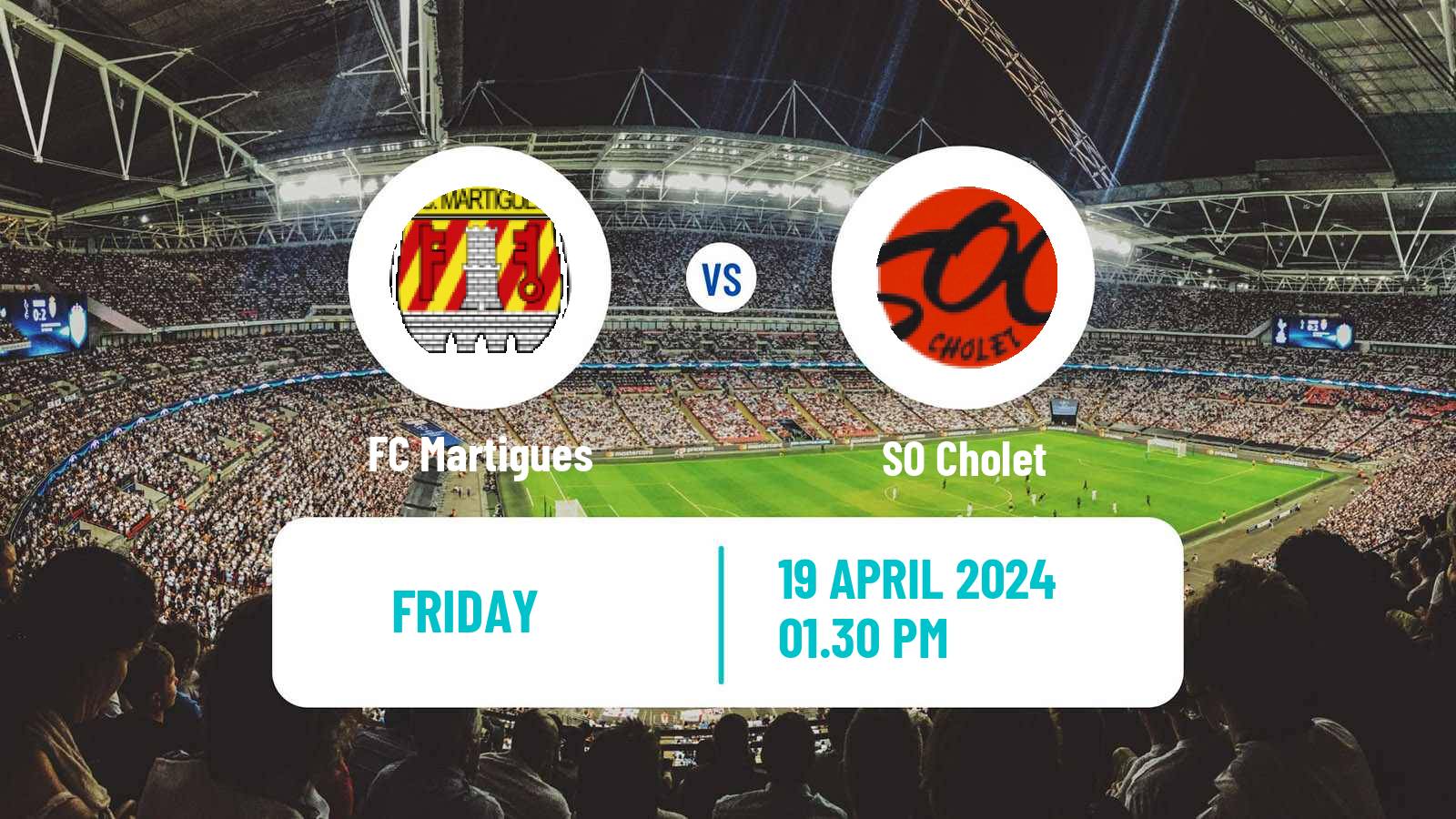 Soccer French National League Martigues - Cholet